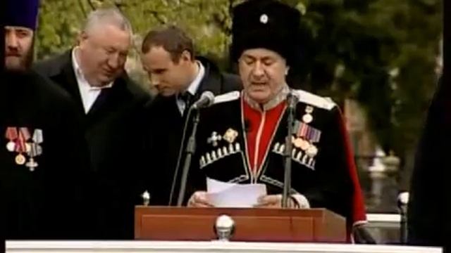 В Краснодаре прошел парад казаков