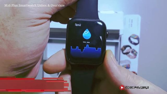 2021 M16 Plus Smartwatch, 1.7 inch screen, 44mm aluminium case, HS6621 chipset UNBOXING & REVIEWS смотреть онлайн