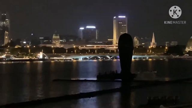 MARINA BAY SANDS SINGAPORE APPLE STORE VIEW AT NIGHT TOUR /2020 смотреть онлайн