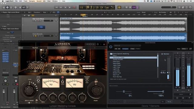 Izotope Ozone Elements VS IK Lurssen Mastering Vs My Home Mastering смотреть онлайн