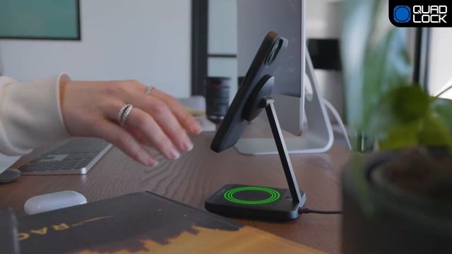 Quad Lock - Desk Kits With MAG and Wireless Charging смотреть онлайн