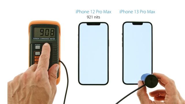 Screen Brightness Test: iPhone 13 Pro Max vs iPhone 12 Pro Max смотреть онлайн