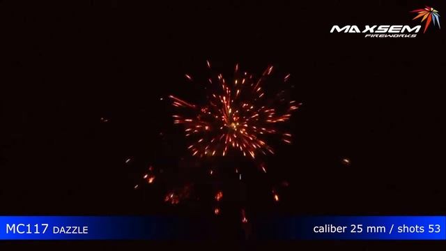 MC117 Dazzle от сети пиротехнических магазинов "Энергия Праздника" смотреть онлайн