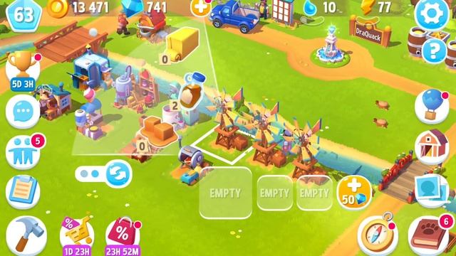 FarmVille 3: Level 63 Harvest #NewFarmAnimals смотреть онлайн