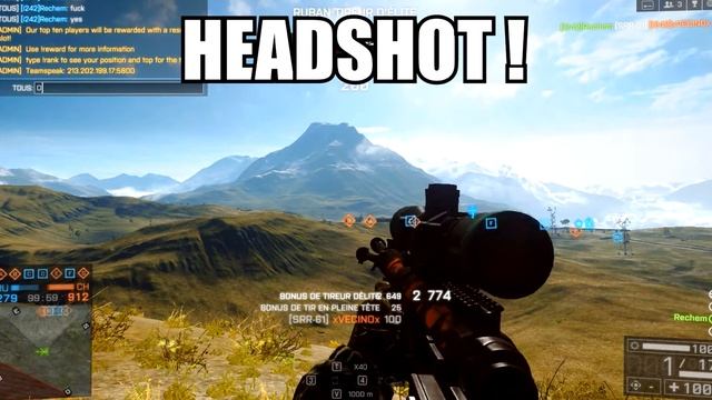 Battlefield 4 - Long range sniping, 2649 M смотреть онлайн