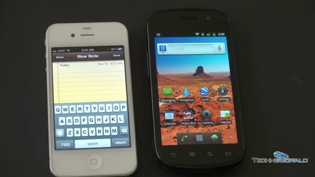 iPhone 4 vs. Google Nexus S смотреть онлайн