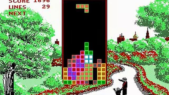 Failing at MS-DOS Tetris (DOSBox Recording) смотреть онлайн