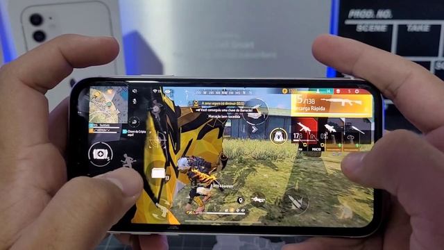 IPHONE 11 FREE FIRE NO MÁXIMO EM 2023! смотреть онлайн