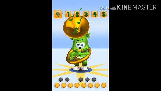 Gummy bear song in the talking gummy bear game смотреть онлайн
