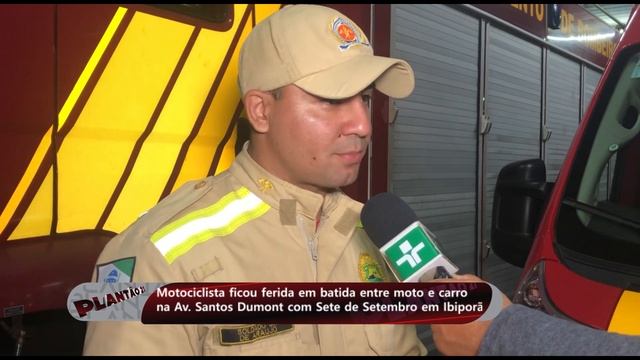 MOTOCICLISTA FICOU FERIDA APÓS BATIDA ENTRE CARRO E MOTO EM IBIPORÃ смотреть онлайн