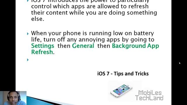 iOS 7 Tips and Tricks - How To Control Background App Refresh смотреть онлайн