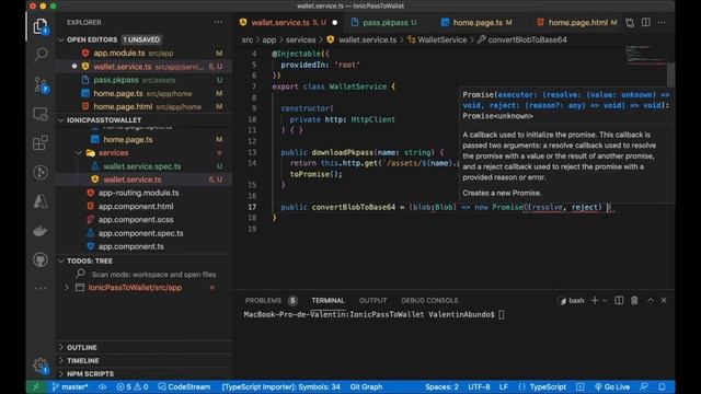 Ionic Capacitor - Add Pkpass Files To Apple Wallet