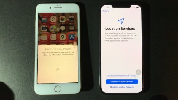 Quick Start: Old iPhone to new iPhone Migration