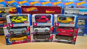 Видео распаковки фирменных моделей автомобилей BBurago и Wally