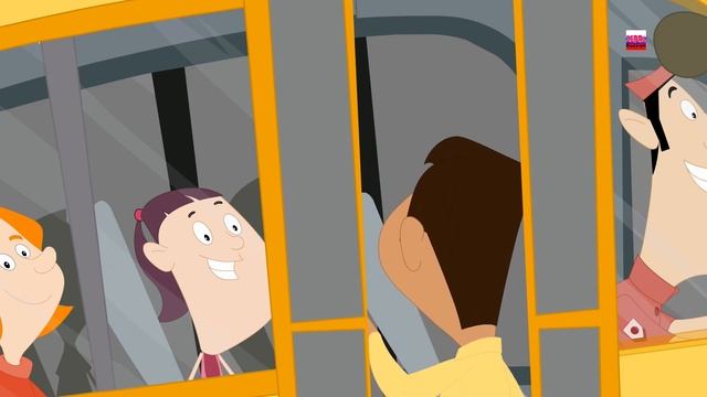 Колеса на автобусе | детского стишка | Song For Toddlers | Rhyme Music | Wheels On The Bus
