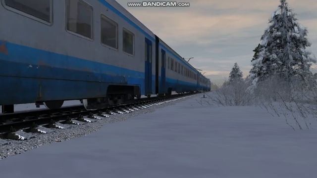Д1-646 В Trainz Simulator 2012 смотреть онлайн