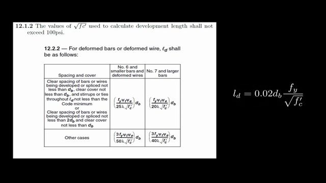 Anchorage length. смотреть онлайн