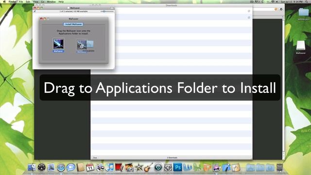 Set Your ScreenSaver as Wallpaper - Mac OS X [HD] смотреть онлайн