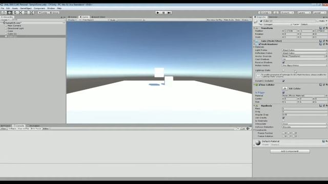 Изучение C# Unity / Урок #9 - OnCollision,OnTrigger смотреть онлайн