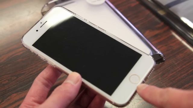 PowerSupport Air Jacket Case - Clear / Smokey / Frosted Edition - iPhone 7 / 7 PLUS смотреть онлайн