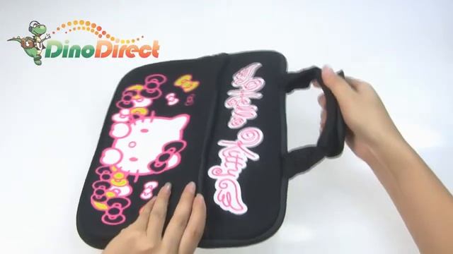 10" Hello Kitty Laptop Notebook Sleeve Carrying Case Bag from Dinodirect.com смотреть онлайн