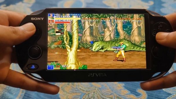 Cadillacs and Dinosaurs Sony Playstation Vita Gameplay - Retroarch