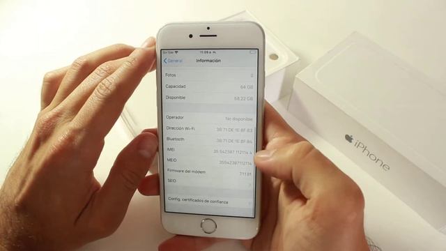 Unboxing / Desempaquetado iPhone 6s 64gb Silver, Plateado, perfecto estado Applebite Store IMEI:211 смотреть онлайн