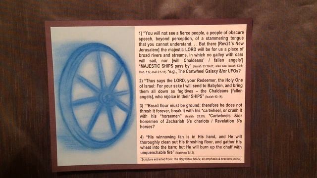 79) Cosmic Cartwheel Vision Points to Isaiah 28:28's Harvest "Cartwheel" смотреть онлайн