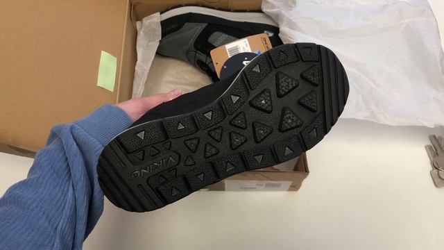 Обзор на зимние ботинки Viking Tryvann Boa GTX Black/Charcoal смотреть онлайн