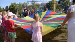 Игра Парашют с мячом