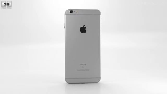 Apple iPhone 6s Plus Silver 3D model by 3DModels.org смотреть онлайн