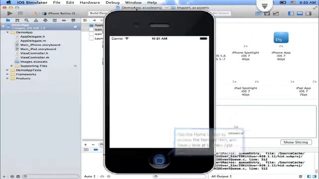 How to Set the App Icon | Set the App Lunch Image | iOS Tutorial смотреть онлайн