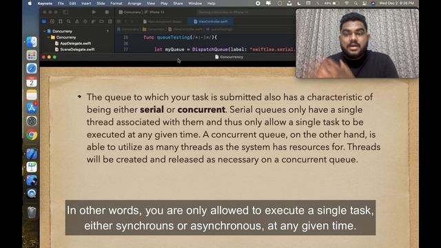 (Part-1)Concurrency,Sync,Async,Serial, Concurrent queue,Thread with example in Swift 5 Hindi/Englis смотреть онлайн