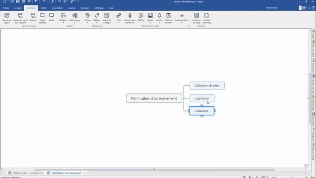 Création d'une map avec MindManager pour Windows смотреть онлайн