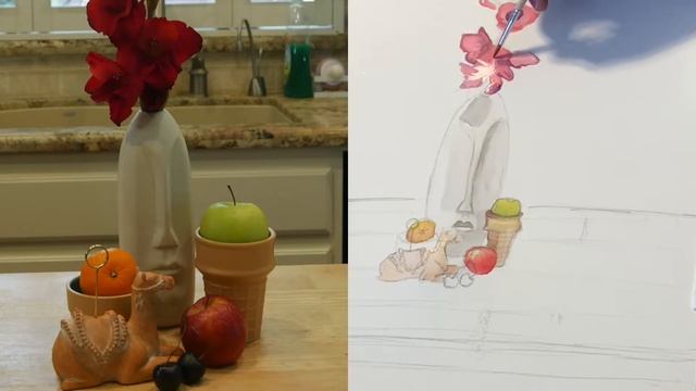 Easy Still Life Painting смотреть онлайн