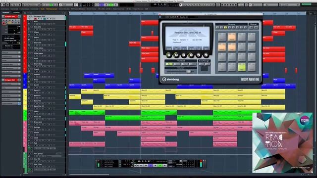 Reaction Cubase Pro Template смотреть онлайн