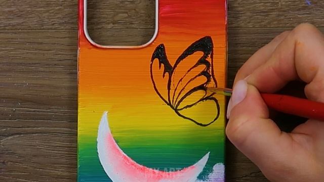 DIY Iphone 14 Pro Max Cover / Best Custom IPHONE CASE by MY ART 😱 смотреть онлайн