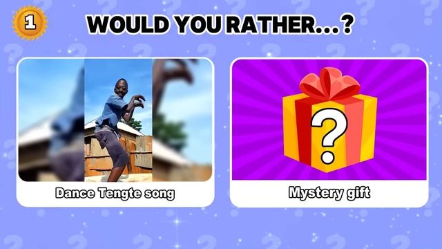 Would You Rather...? Mystery Gift Edition 🎁🎁🎁 The Most Difficult Choice of Life....? смотреть онлайн