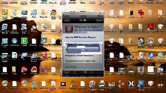 UNLOCK iPhone 3g on 2.2 firmware USING Yellowsn0w via CYDIA ::NO COMPUTER:: смотреть онлайн