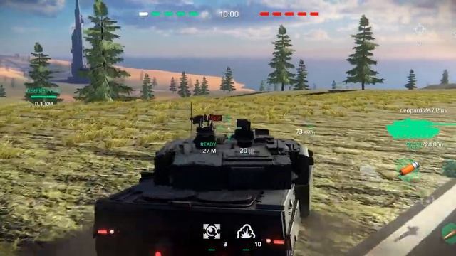 MODERN WARSHIPS | Tank mode demonstration,demostración, demonstração. смотреть онлайн
