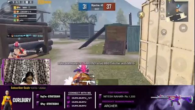 🔴 CURLBURY IS LIVE : PUBG MOBILE | NEW EVENT- THE ANCIENT SECRET| FACECAM смотреть онлайн