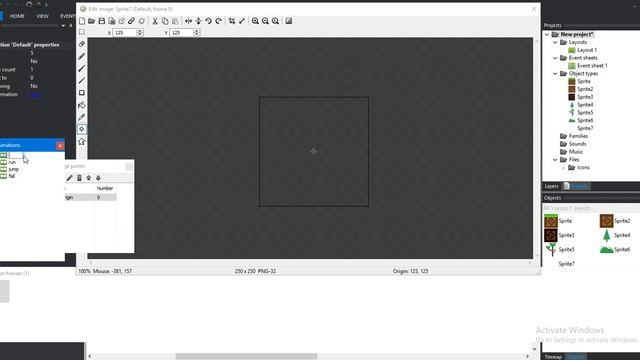 уроки по construct 2 ( урок №2 персонаж) смотреть онлайн