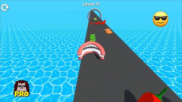 🤢 NOOB vs 😎 PRO vs 😈 HACKER - Tooth Rush | Download App Store APK смотреть онлайн