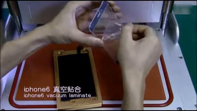 How to use VP203-203L OCA vacuum laminating machine refurbished iphone lcd screen смотреть онлайн