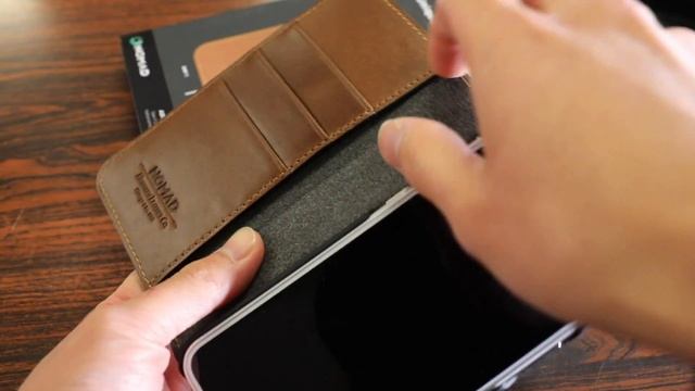 Nomad Wallet Folio Case - iPhone X - Hands on Review смотреть онлайн