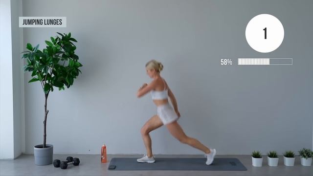 24 MIN TABATA HIIT Workout - Full Body Super Sweaty Cardio, No Equipment, No Repeat Exercises смотреть онлайн