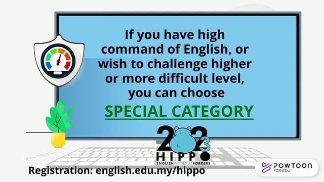 (Updated 17/2/2023) HIPPO 2023 International English Olympiad