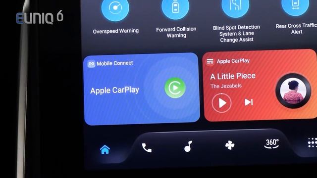 Euniq 6 - Conectarse a Apple CarPlay смотреть онлайн