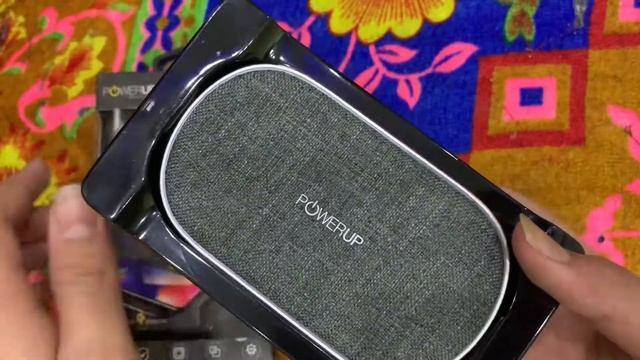 Powerup POWERDESK wireless fast charger (10W) unboxing in Tamil смотреть онлайн