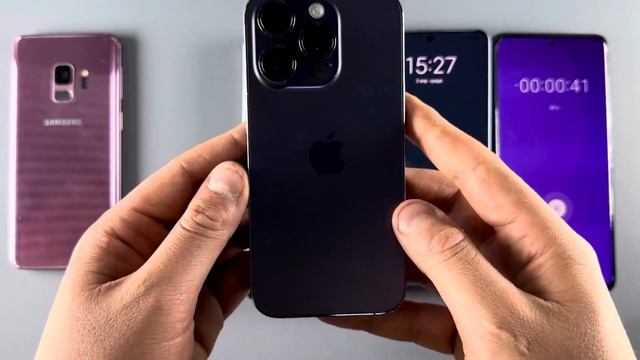 Five Phones Timer ON | Alarm Clock Iphone 14 Pro vs Samsung S9 vs Galaxy Note 10 смотреть онлайн